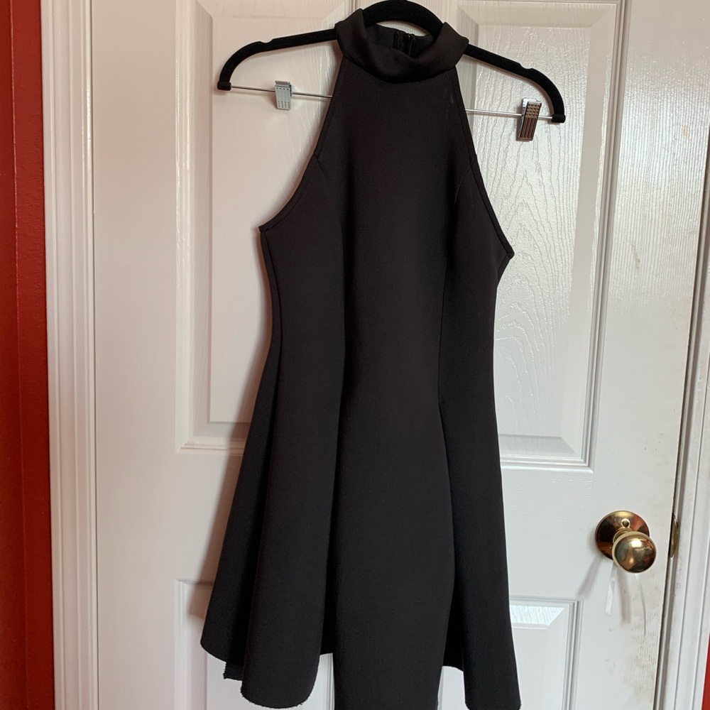 CR Worn once formal party dress with high neckline